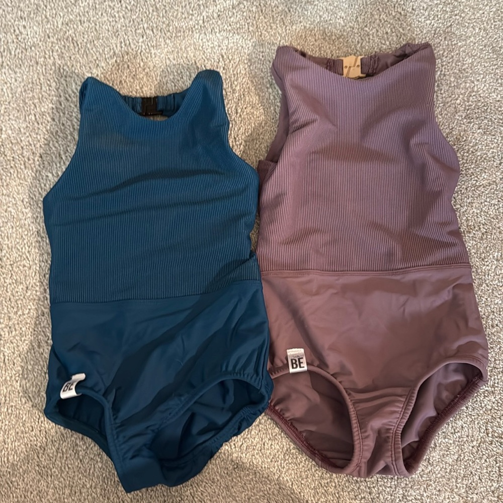 SimplyBe Leotards XS Simply Be Dance Wear Blue and Purple Ballet Wear
